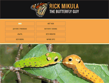 Tablet Screenshot of butterflyrick.com